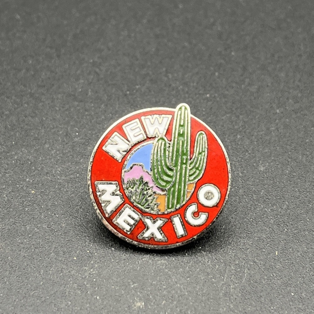 New Mexico Cactus Desert United States Of America Lapel Hat‎ Pin